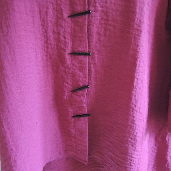 Habitat Pink Textured Top Chopstick Buttons S - Picture 4 of 9